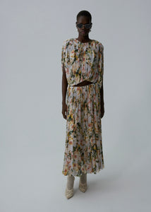 AW25 SKIRT 02 CREAM PRINT