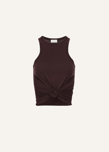 AW25 TOP 02 BROWN