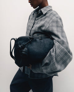 Varsovia bag in grey suede