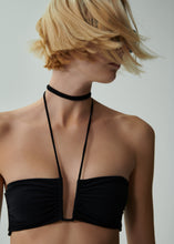 Load image into Gallery viewer, Crisscross bandeau top in black
