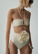 Load image into Gallery viewer, Crisscross bandeau top in cream
