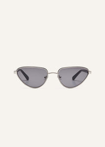 What you look for' triangle sunglasses in black
