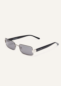 A certain nostalgia' rectangle sunglasses in black