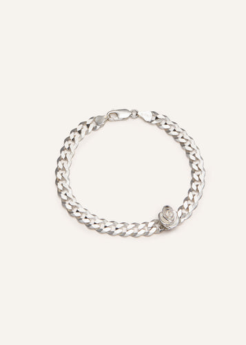 PF24 ANKLE BRACELET 01 COL SILVER