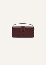 Load image into Gallery viewer, PF24 APOLONIA BAG BURGUNDY LEATHER
