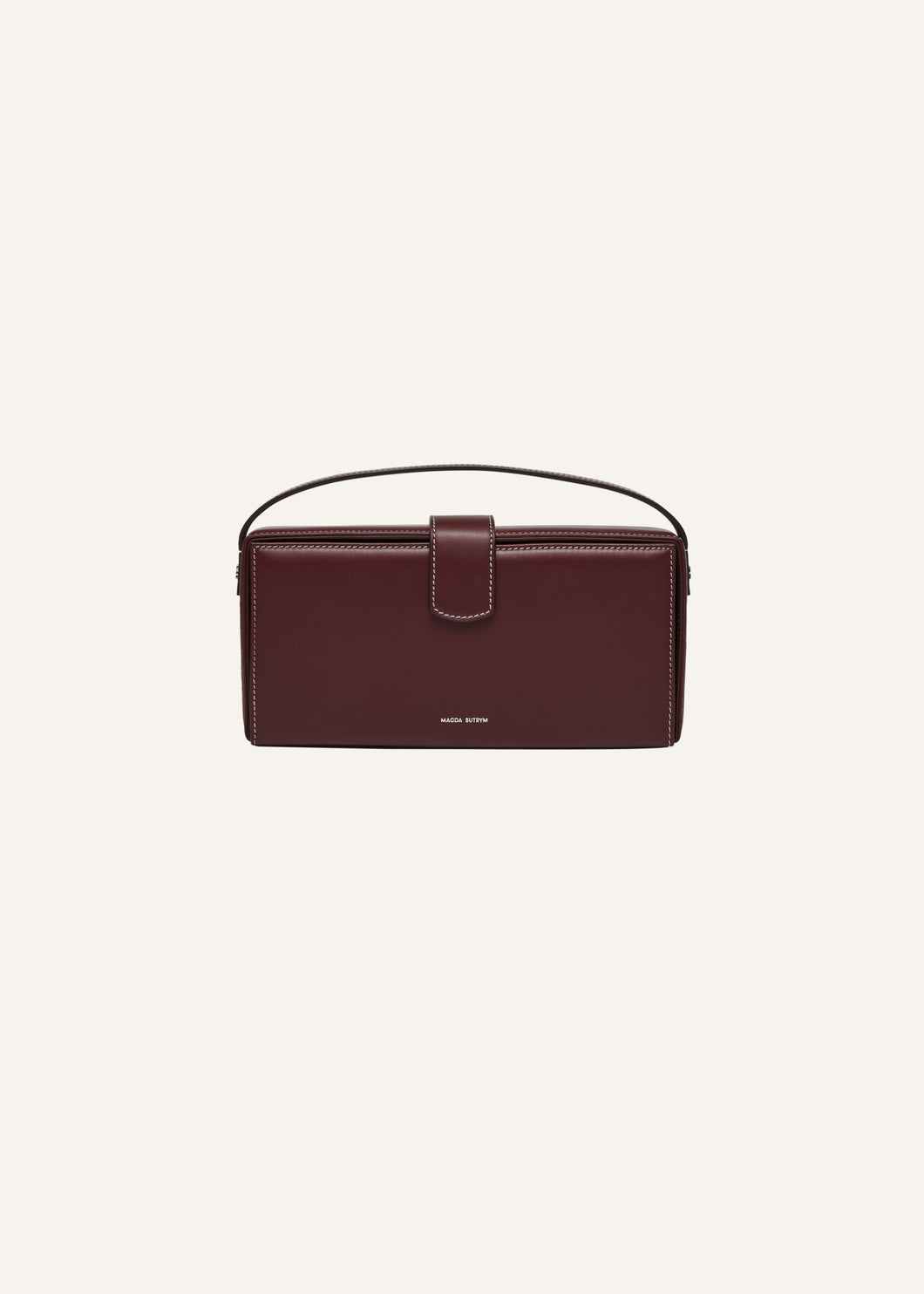 PF24 APOLONIA BAG BURGUNDY LEATHER