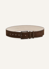 Load image into Gallery viewer, PF24 BELT 01 BROWN SUEDE
