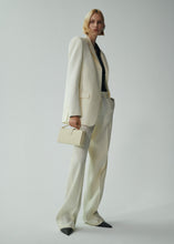 Load image into Gallery viewer, Boxy oversized blazer in cream
