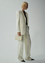 Load image into Gallery viewer, Boxy oversized blazer in cream
