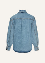Load image into Gallery viewer, PF24 DENIM 06 SHIRT BLUE
