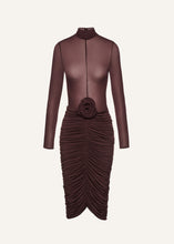 Load image into Gallery viewer, PF24 DRESS 16 BURGUNDY
