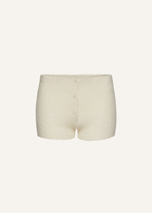 PF24 KNITWEAR 18 SHORTS CREAM