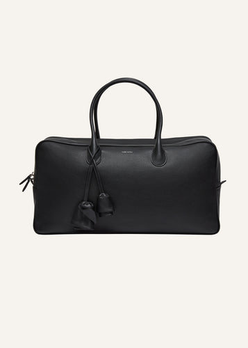 PF24 LARGE BRIGITTE BAG BLACK LEATHER