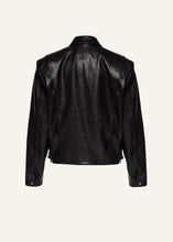 Load image into Gallery viewer, PF24 LEATHER 01 JACKET BLACK
