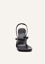Load image into Gallery viewer, PF24 SANDALS LEATHER BLACK
