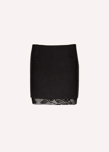 PF24 SKIRT 07 BLACK