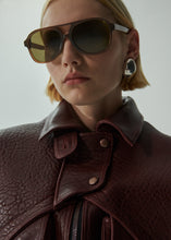 Load image into Gallery viewer, PF24 SUNGLASSES MAGDA 25C3SUN BROWN
