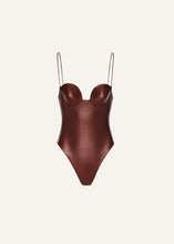 Load image into Gallery viewer, PF24 SWIMSUIT 01 BROWN
