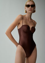 Load image into Gallery viewer, PF24 SWIMSUIT 01 BROWN
