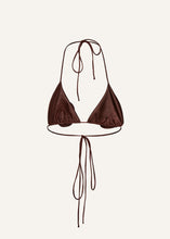 Load image into Gallery viewer, PF24 SWIM BRA 01 BROWN
