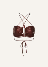 Load image into Gallery viewer, PF24 SWIM BRA 03 BROWN
