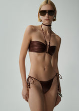 Load image into Gallery viewer, PF24 SWIM BRA 03 BROWN
