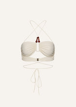 Load image into Gallery viewer, PF24 SWIM BRA 03 CREAM
