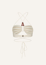 Load image into Gallery viewer, PF24 SWIM BRA 03 CREAM
