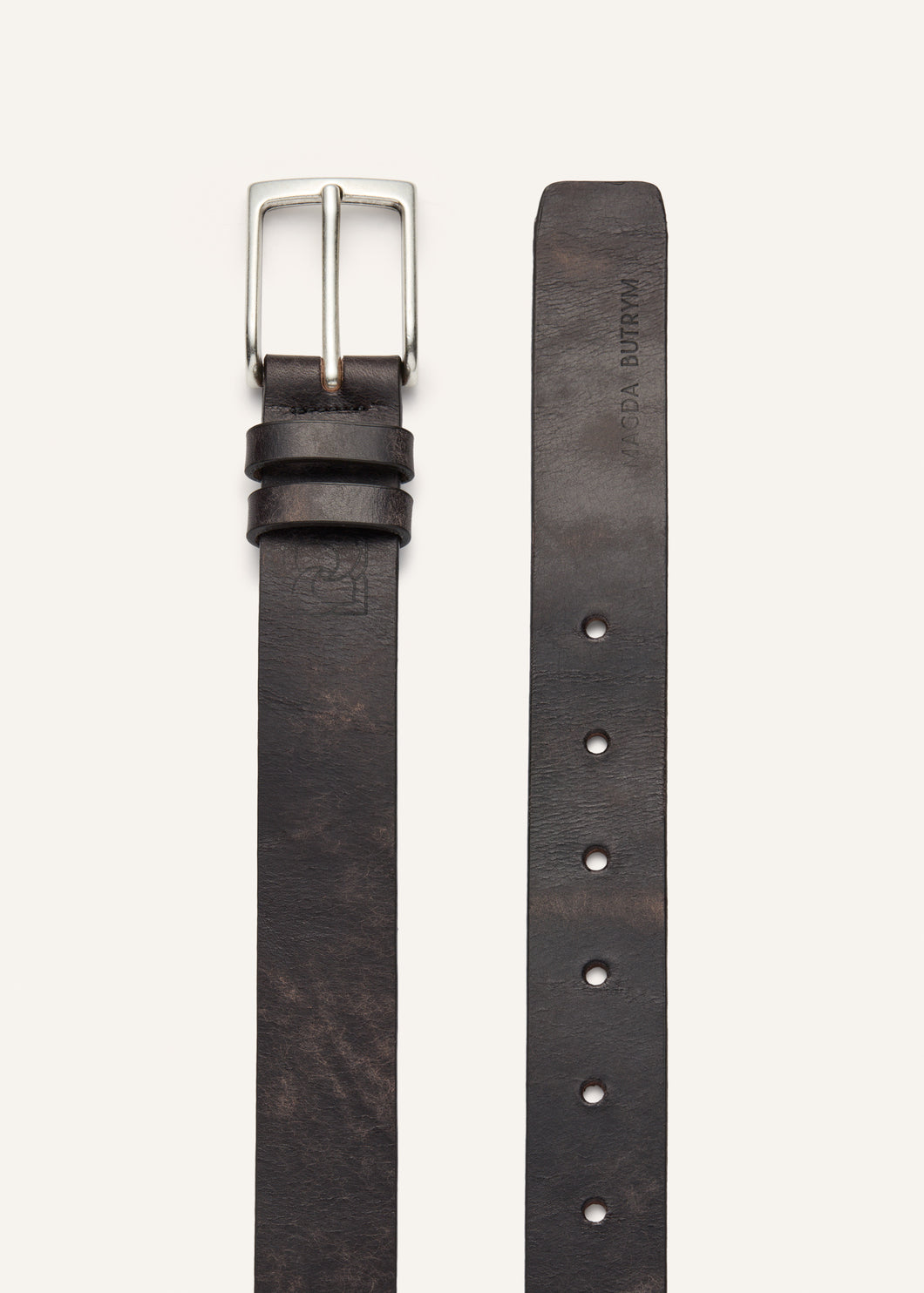 PF25 BELT 03 BURGUNDY SILVER