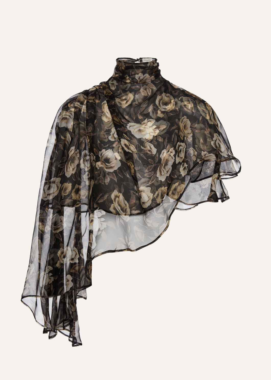 PF25 BLOUSE 04 BLACK PRINT