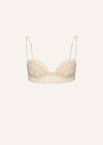 PF25 CROCHET 02 BRA CREAM