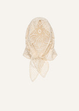 Load image into Gallery viewer, PF25 CROCHET 05 SCARF CREAM
