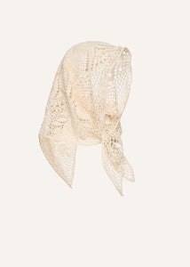 PF25 CROCHET 05 SCARF CREAM