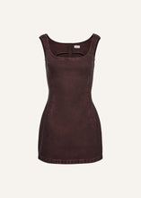 Load image into Gallery viewer, PF25 DENIM 05 DRESS BROWN
