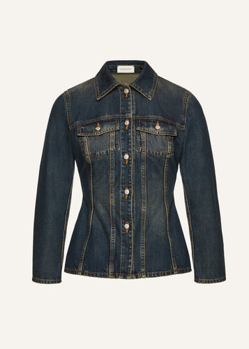 PF25 DENIM 08 JACKET VNTG BLUE