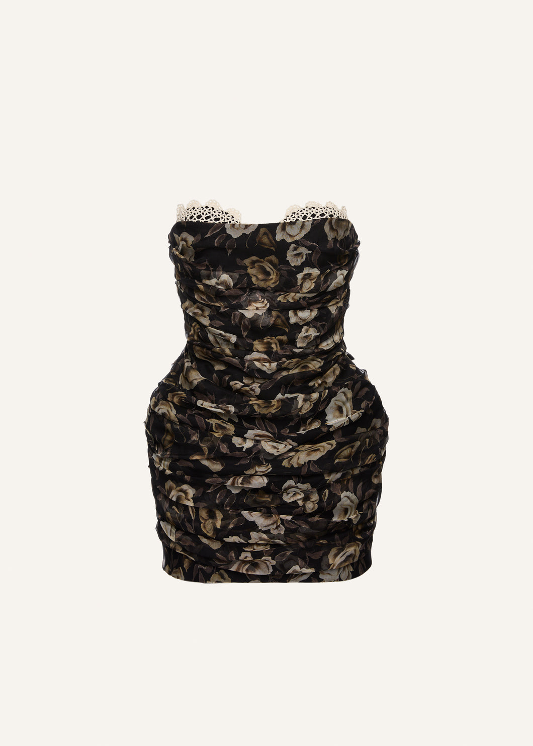 PF25 DRESS 27 BLACK PRINT