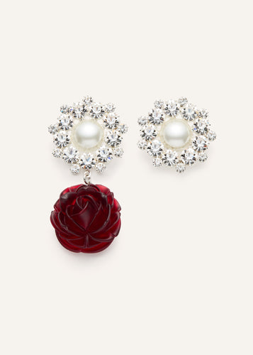 PF25 EARRINGS 10 RED