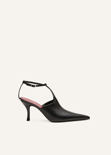 PF25 HEELS LEATHER BLACK