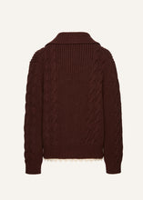 Load image into Gallery viewer, PF25 KNITWEAR 05 CARDIGAN BROWN
