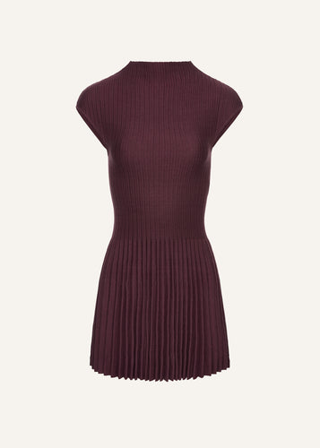 PF25 KNITWEAR 12 DRESS VIOLET