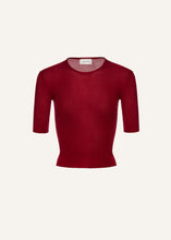 Load image into Gallery viewer, PF25 KNITWEAR 19 SWEATER BORDEAUX
