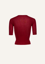 Load image into Gallery viewer, PF25 KNITWEAR 19 SWEATER BORDEAUX
