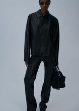 Load image into Gallery viewer, PF25 LEATHER 01 SHIRT BLACK
