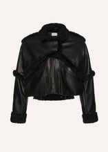 Load image into Gallery viewer, PF25 LEATHER 10 JACKET BLACK
