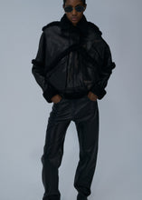 Load image into Gallery viewer, PF25 LEATHER 10 JACKET BLACK
