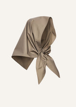 Load image into Gallery viewer, Cotton head scarf in grey
