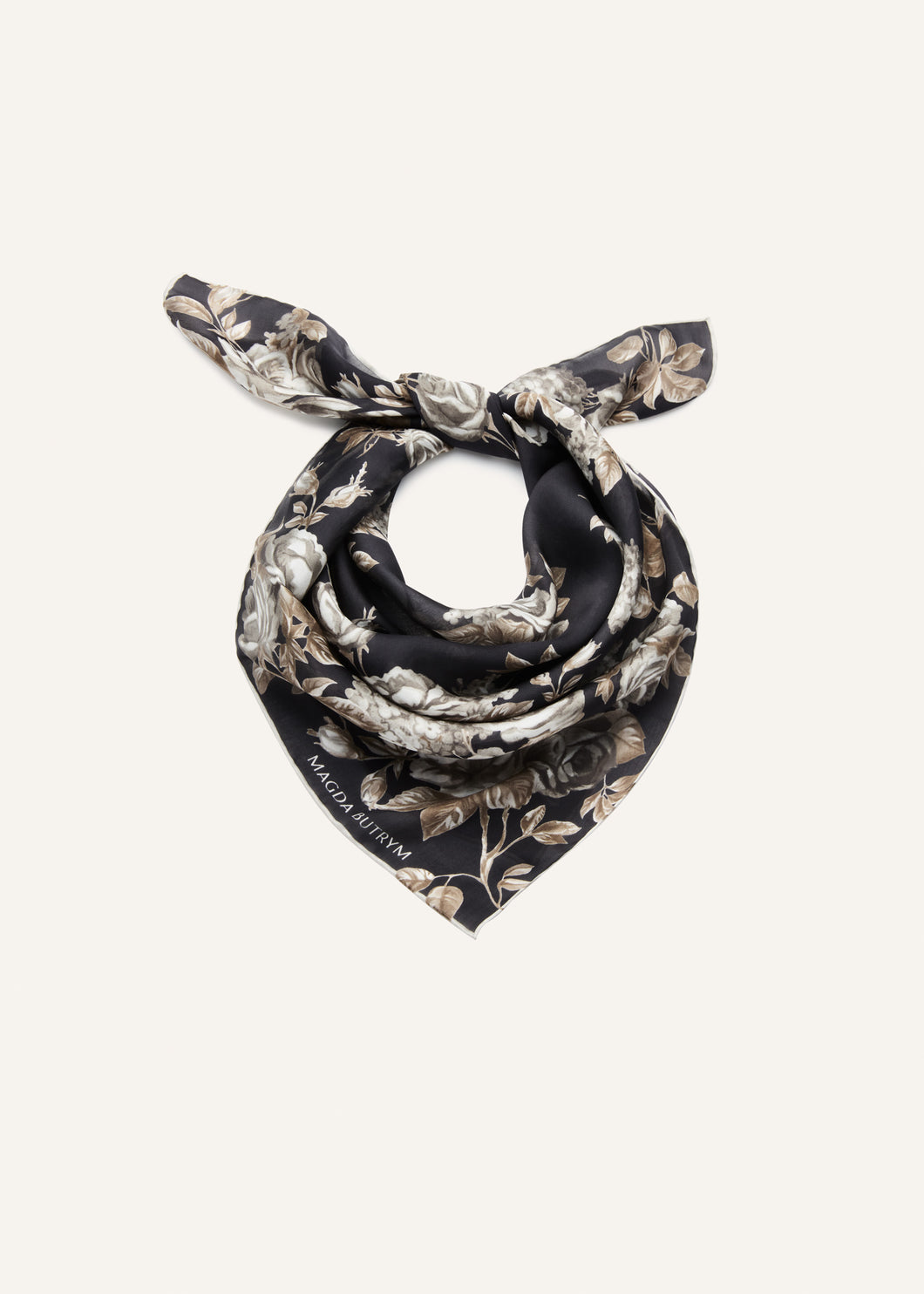PF25 SCARF 05 BLACK PRINT
