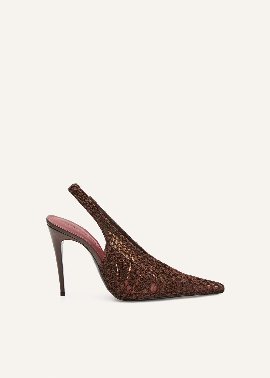 PF25 SLINGBACK CROCHET BROWN