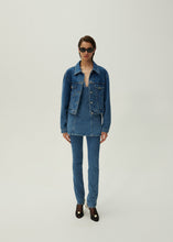 Load image into Gallery viewer, Classic denim jacket in blue
