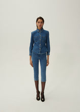 Load image into Gallery viewer, 70&#39;s denim button down shirt in blue
